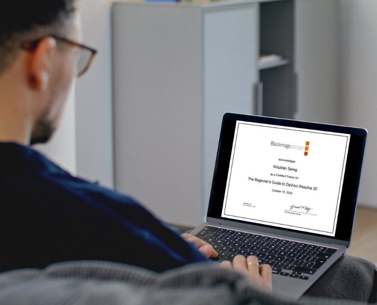 DaVInci Resolve 20 Minősített Oktató