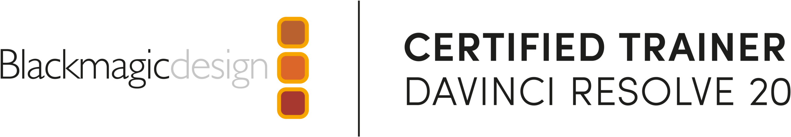 Blackmagic Design Certified Trainer — DaVinci Resolve 20